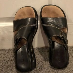 Nine West slide on sandals